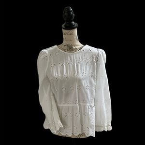 Madewell White Blouse